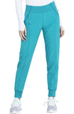 Cherokee Infinity Womens Mid Rise Tapered Leg Jogger Pant