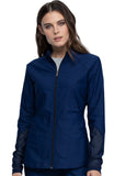 Cherokee FORM Womens Zip Front Jacket