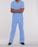 Cherokee Stretch Unisex V-Neck Scrub Top