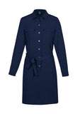 Chloe Womens Georgette Shirt Dress