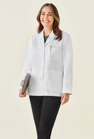 Women's Hope Cropped Lab Coat